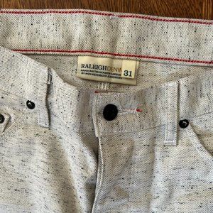 Raleigh Denim 31W - Graham Trouser - Speckled Grey Jeans